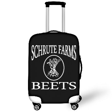 Discover Adult Schrute Farms Beets Luggage Covers