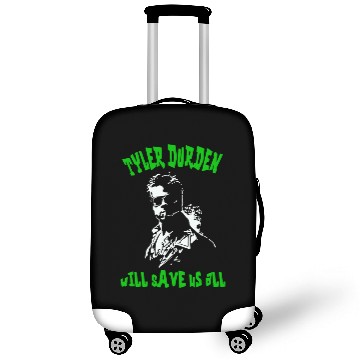 Discover Tyler Durden Will Save Us All Fight Club Anarchist Luggage Covers