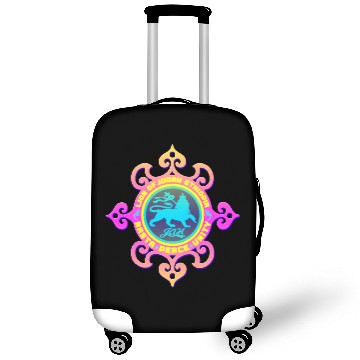 Discover lion of judah ethiopia rasta peace unity Luggage Covers