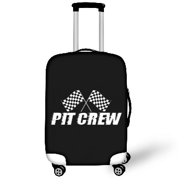 Discover Pit Crew Racing Team Sports Racers Track Pit Stops Luggage Covers