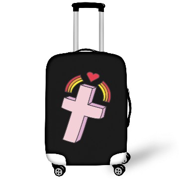 Discover kreuz crucifix cross church kirche1 Luggage Covers