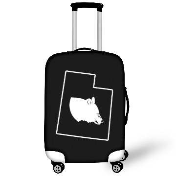 Discover Bear Hunting Gear Utah Bear Trapping Trophy Hunting Bear Luggage Covers