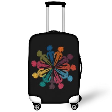 Discover weltfrieden auf erden world peace on earth love179 Luggage Covers