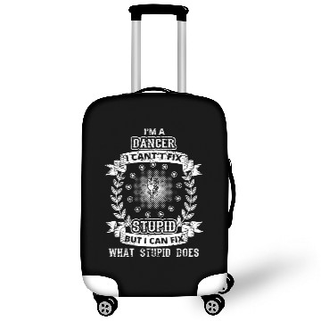 Discover CAN T FIX STUPID GENIE BRILLIANT DANCER tanzen Luggage Covers