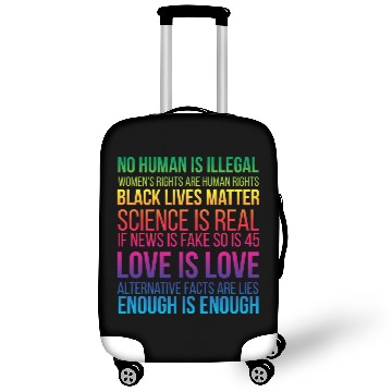 Discover Anti Trump Human Rights Facts List Luggage Covers