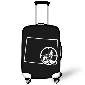 Discover Coyote Hunting Clothes Wyoming Coyote Calling Luggage Covers
