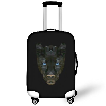 Discover PANTHER WILDERNESS WILD JUNGLE CAT KITTIE BLACK Luggage Covers