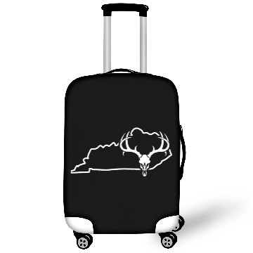 Discover Hunting Whitetail Deer Kentucky Redneck Deer Luggage Covers