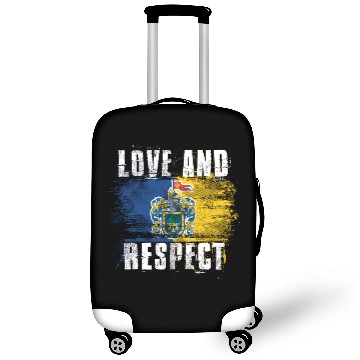 Discover Love and Respect Jalisco Flag Jalisciense Mexico Luggage Covers
