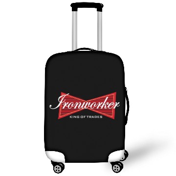 Discover Ironworker King of Trades Funny Gift Luggage Covers