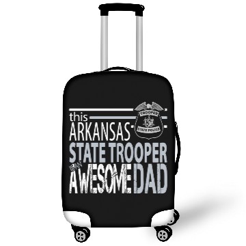 Discover Arkansas State Police Arkansas State Trooper Awesome Dad Luggage Covers