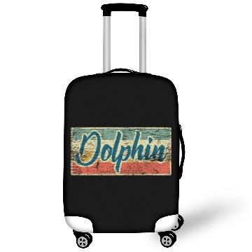Discover Dolphin gift animal sea ocean mammal fish Luggage Covers