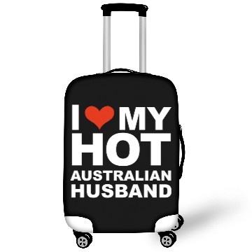 Discover I Love My Hot Australian Aussie Husband Marriage Luggage Covers