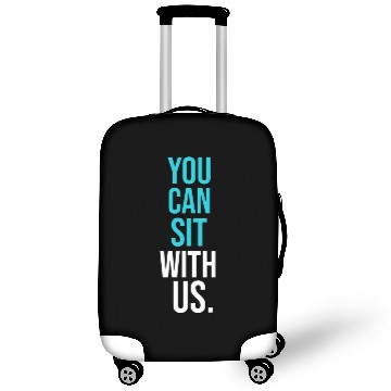 Discover You Can Sit With Us Kindness Luggage Covers Anti Bullying