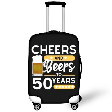 Discover 50th birthday Cheers and beers 50 years Luggage Covers