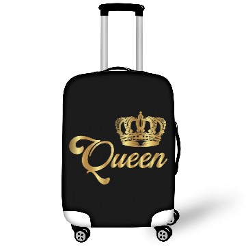 Discover Crown Crowns King Queen JGA Wedding Bride Groom Pr Luggage Covers
