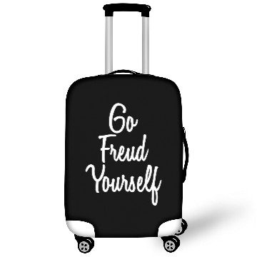 Discover Psychologist Go Freud Yourself Psychology Luggage Covers