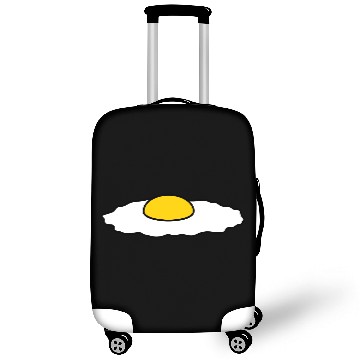 Discover fried egg food delicious hunger cooking roast chef Luggage Covers