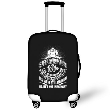 Discover Steel Worker's Wife Luggage Covers, Steel Worker Luggage Covers