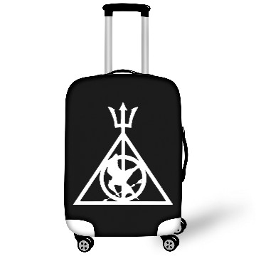 Discover Ladies Deathly Hallows Symbol Luggage Covers Harry Potte