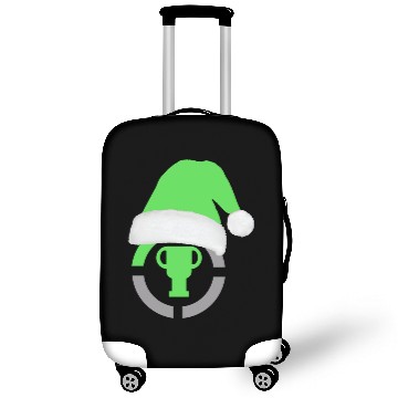 Discover Game Theory Official Logo Santa Hat Edition Gifts Luggage Covers