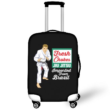 Discover JIU JITSU: Fresh Chokes Gift Brazilian Jiu Jitsu Luggage Covers