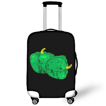 Discover Retro Vintage Grunge Style Pepper Paprika 3D Luggage Covers