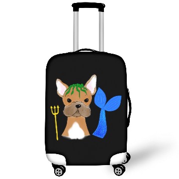 Discover French bulldog star sign aquarius gift idea Luggage Covers