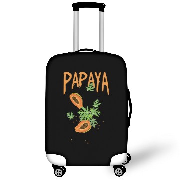 Discover Papaya motif fruit Vegetarian Vegan Gift idea Luggage Covers