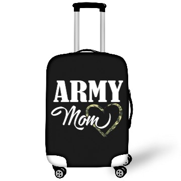 Discover Proud Army Mom Luggage Covers Military Mother Camouflage