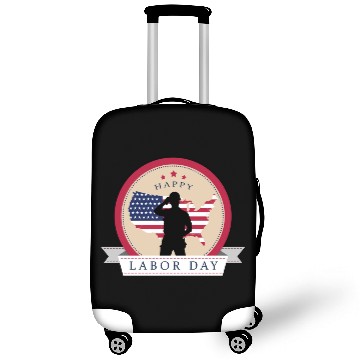 Discover Labor day holiday gift USA germany first of may Luggage Covers