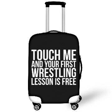 Discover Funny Wrestling Wrestling Coach Sports Luggage Covers