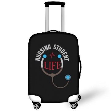 Discover Nursing Student Life print | Male Gift Luggage Covers Health