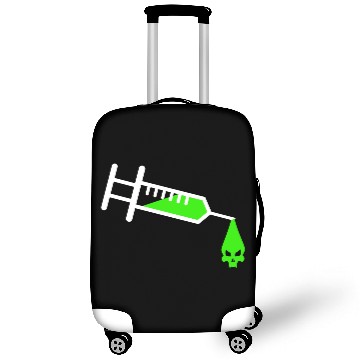 Discover Poison Vaccination Autism Measles Anti Vaccinat Luggage Covers