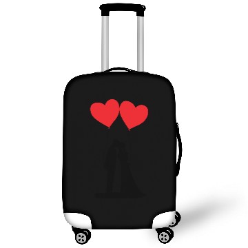 Discover Bride and Groom Wedding Engagement Marriage Bride Luggage Covers