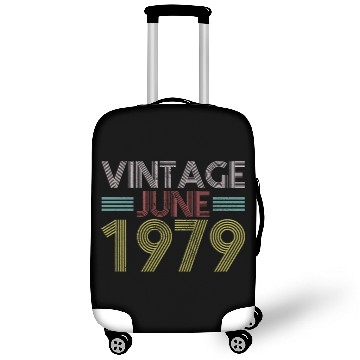 Discover June 1979 - Vintage 40th Birthday Funny Gift Luggage Covers