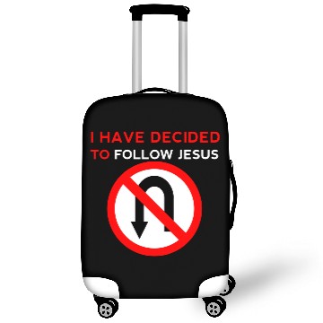 Discover I Have Decided to Follow Jesus No U-Turn Luggage Covers