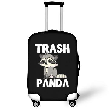 Discover Raccoon Trash Panda Funny Cute Quote Animal Gift Luggage Covers