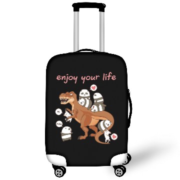 Discover Dino, T-Rex, Cute Panda, Sweet Kawaii Cat Luggage Covers
