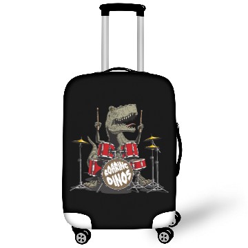 Discover TRex Drummer - Tyrannosaurus Dinosaur Music Luggage Covers