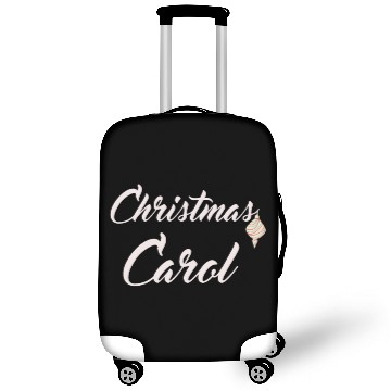 Discover Christmas Carol with xmas decoration for Carols Luggage Covers