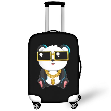 Discover Panda Bear Gangster Chibi Anime Gangsta Lover Luggage Covers