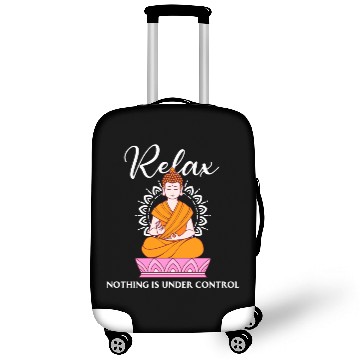 Discover Buddha Quote india hindu shanti Buddhist Relax Luggage Covers