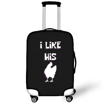 Discover Paarshirt I like His cock Funny love gift Luggage Covers