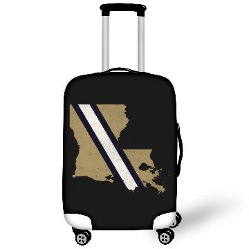 Discover new orleans louisiana helmet stripe Luggage Covers