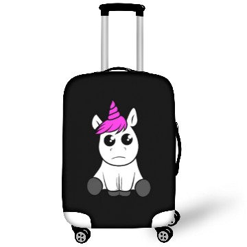 Discover unicorn cute pony magical rainbow fairy tail Luggage Covers