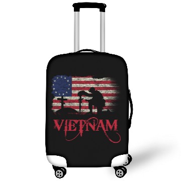 Discover National Vietnam War Veterans Day Betsy Ross flag Luggage Covers
