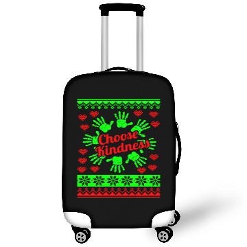 Discover Christmas Ugly Choose Kindness Be Kind Anti-Bullyi Luggage Covers