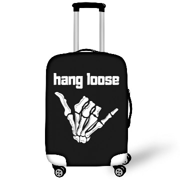 Discover Hang Loose Halloween Funny Skeleton Gifts Luggage Covers