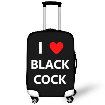 Discover Black Cock Dick Penis sx Bjob Oral Kink BBC Luggage Covers